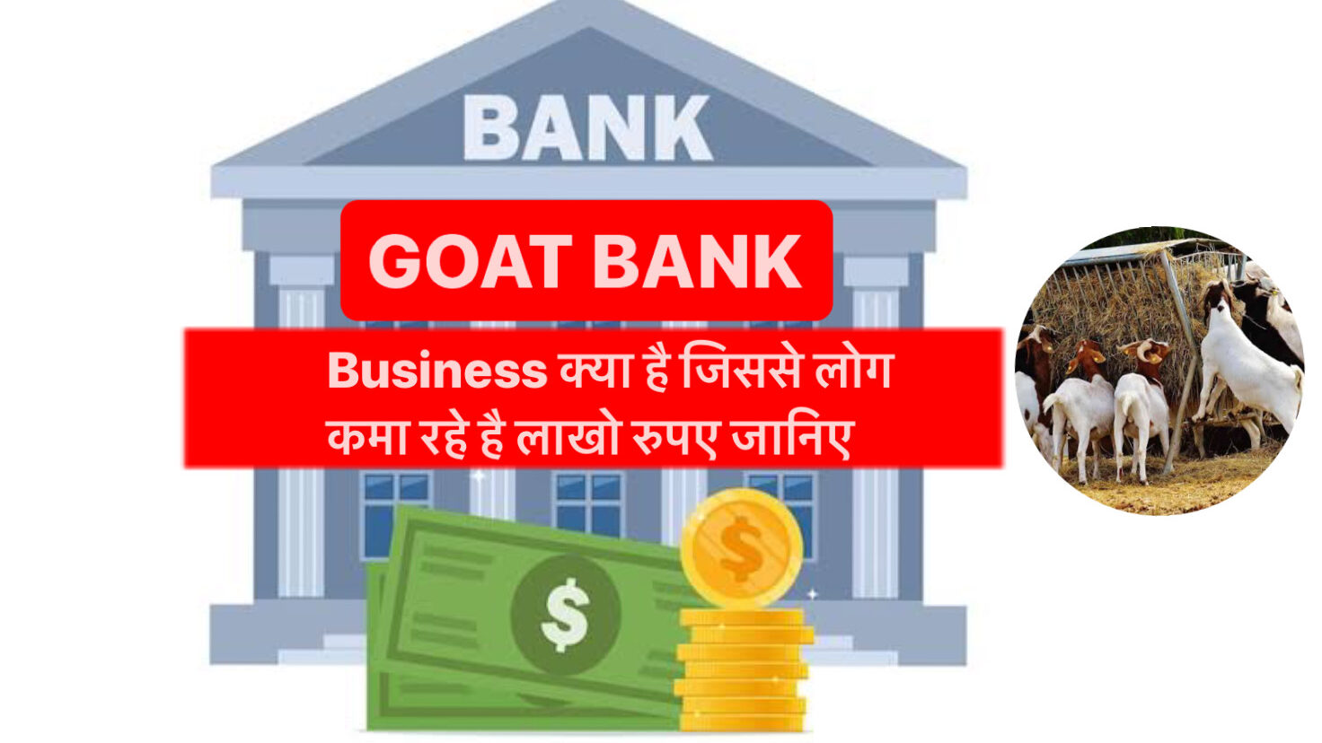 What is Goat Bank| बकरी बैंक Business क्या है जिससे लोग कमा रहे है लाखो रुपए जानिए